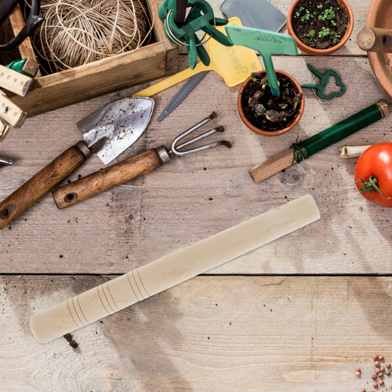 

Garden Weeding Tools Hoe Handle Replacement Accessories Durable Wood Ergonomic Farming Bonsai Manual Weeders Gardening