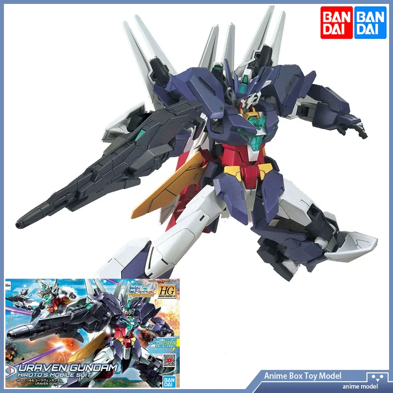 

[In Stock] Bandai Assembly model HGBD 1/144 Gundam Build Divers URAVEN GUNDAM HIROTO'S MOBILE SUITV