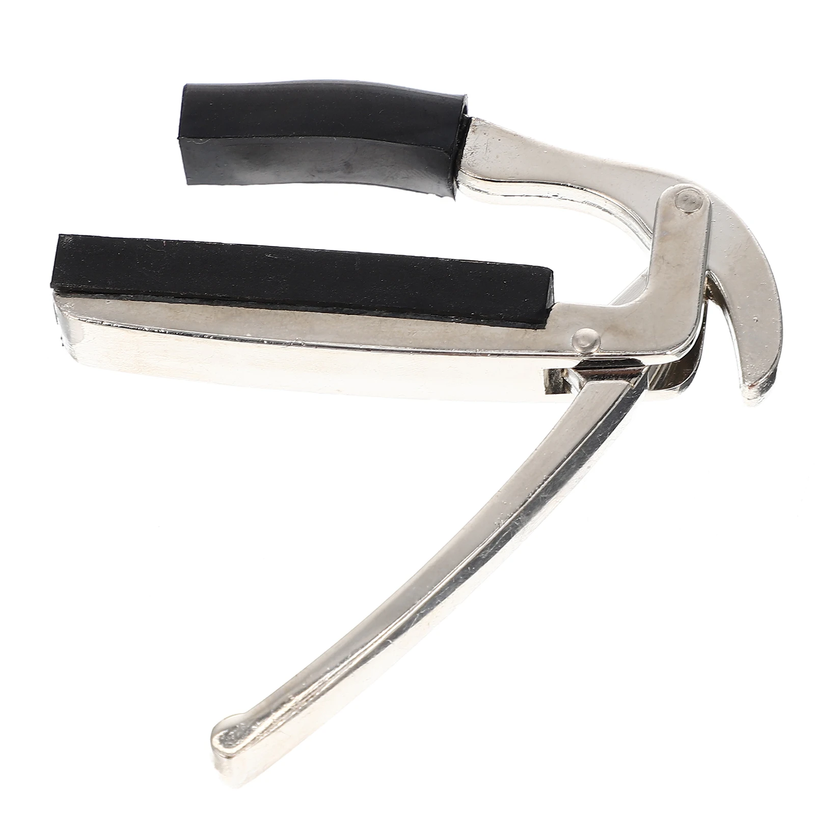 

Guitar Capo Metal Rubber Clip-on Adjustable Acoustic Guitar Accessories Durable Spring Suitable Beginners Professionals