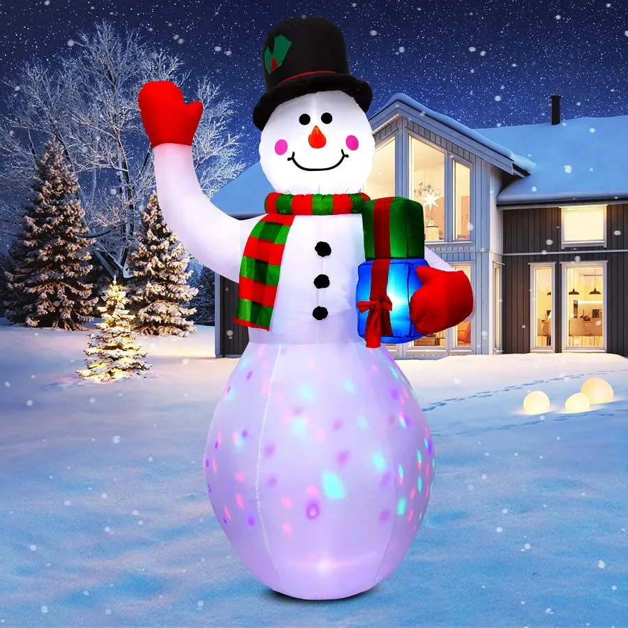 8 Ft Christmas Infl… - image