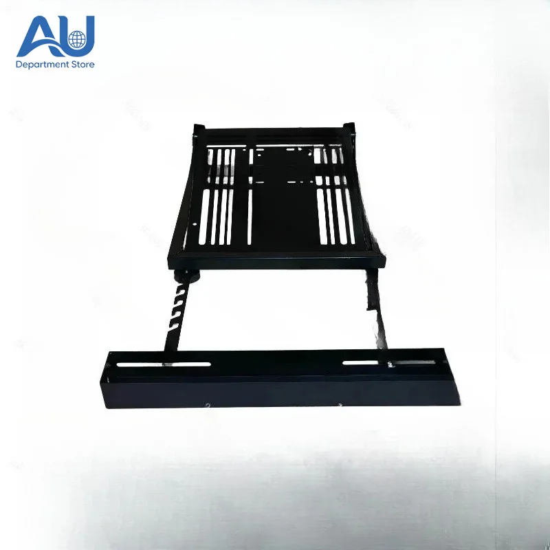 Universal fixed bracket for racing simulator pedals and gaming chairs