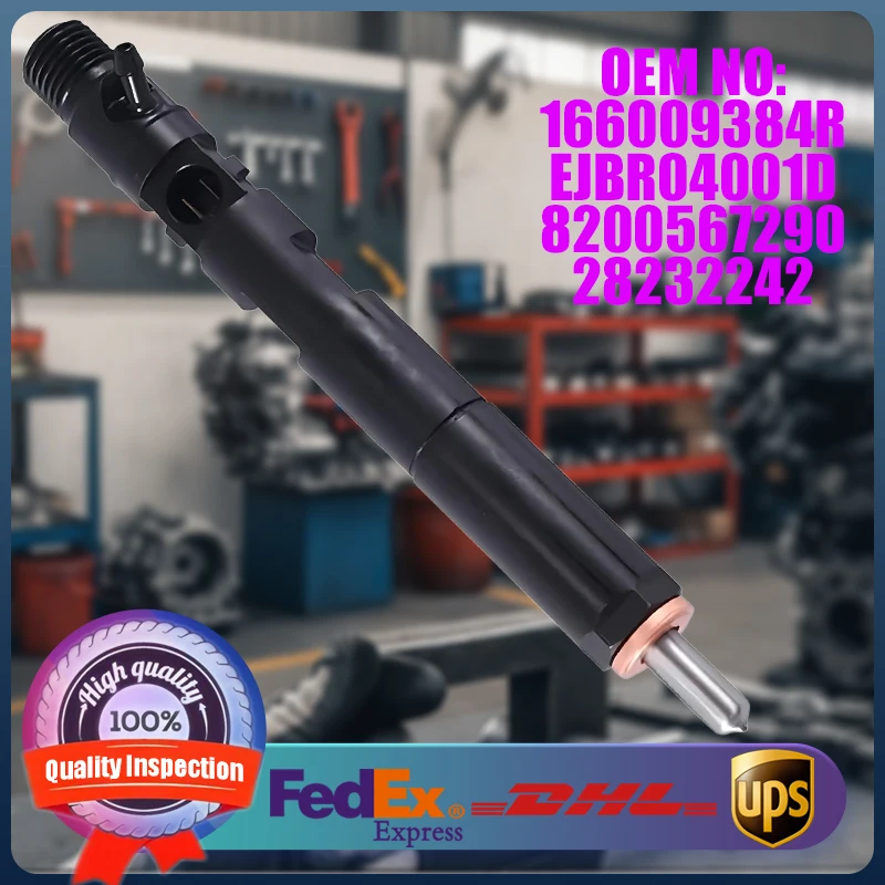 

Diesel Fuel Nozzle Injector 166009384R EJBR01801Z 28232248 EJBR04001D for Renault Clio Grand Scenic Kangoo Exppess 1.5DCI Engine