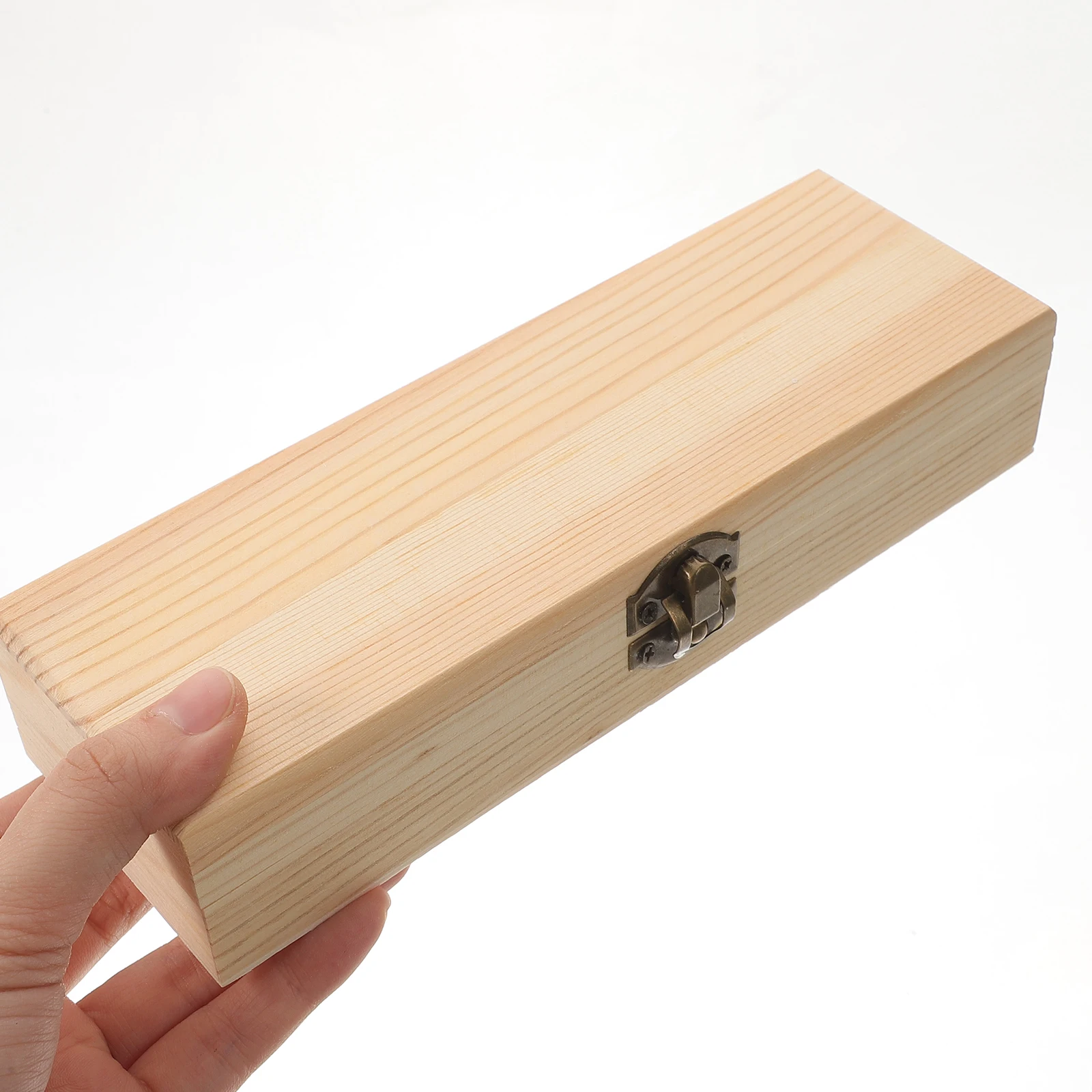 

Wooden Painting Pencil Boxes Large Capacity Kids Desk Organizer Durable Large Capacity Pencil Cases Storage Box