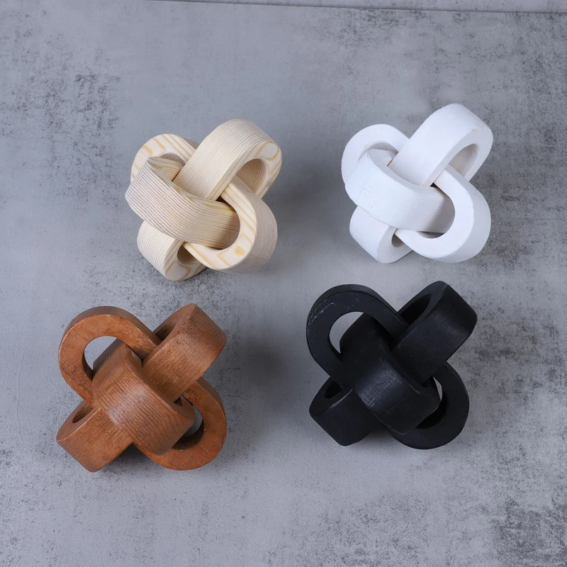 زخرفة ربط سلسلة خشبية ، ديكور عقدة خشبية طبيعية ، منزل ، طاولة قهوة ، قطع مركزية ، رف ، بار ، أجسام زخرفية ، هدايا