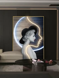 Modern Wall Lamp Fixture Luxury Art Decoration Beauty Led Lamp Living Room Dining Room Dining Room Bedroom Hanging Painting