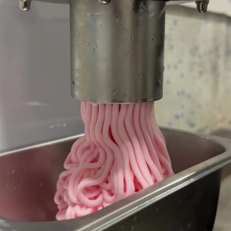 Noodle Ice Cream Machine Spaghetti Ice Cream Machine 4 Types Ice Cream Forming Machine Spaghetti Gelato Maker Ice Cream Makers