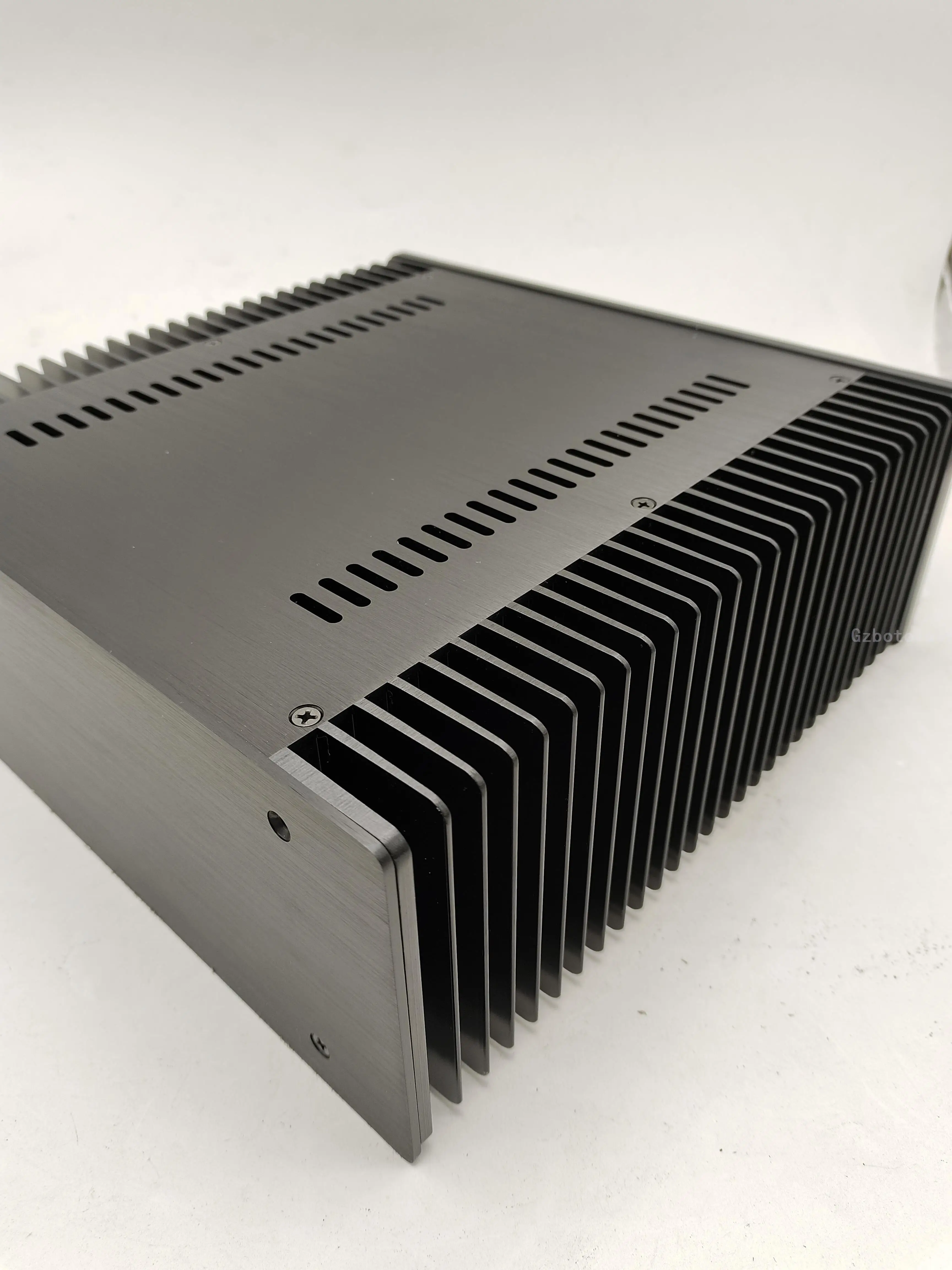 Aluminum Class A Amplifier DIY Chassis both sides heatsink Power Amp Case DIY Enclosure HIFI Audio Install housing 320*120*315MM