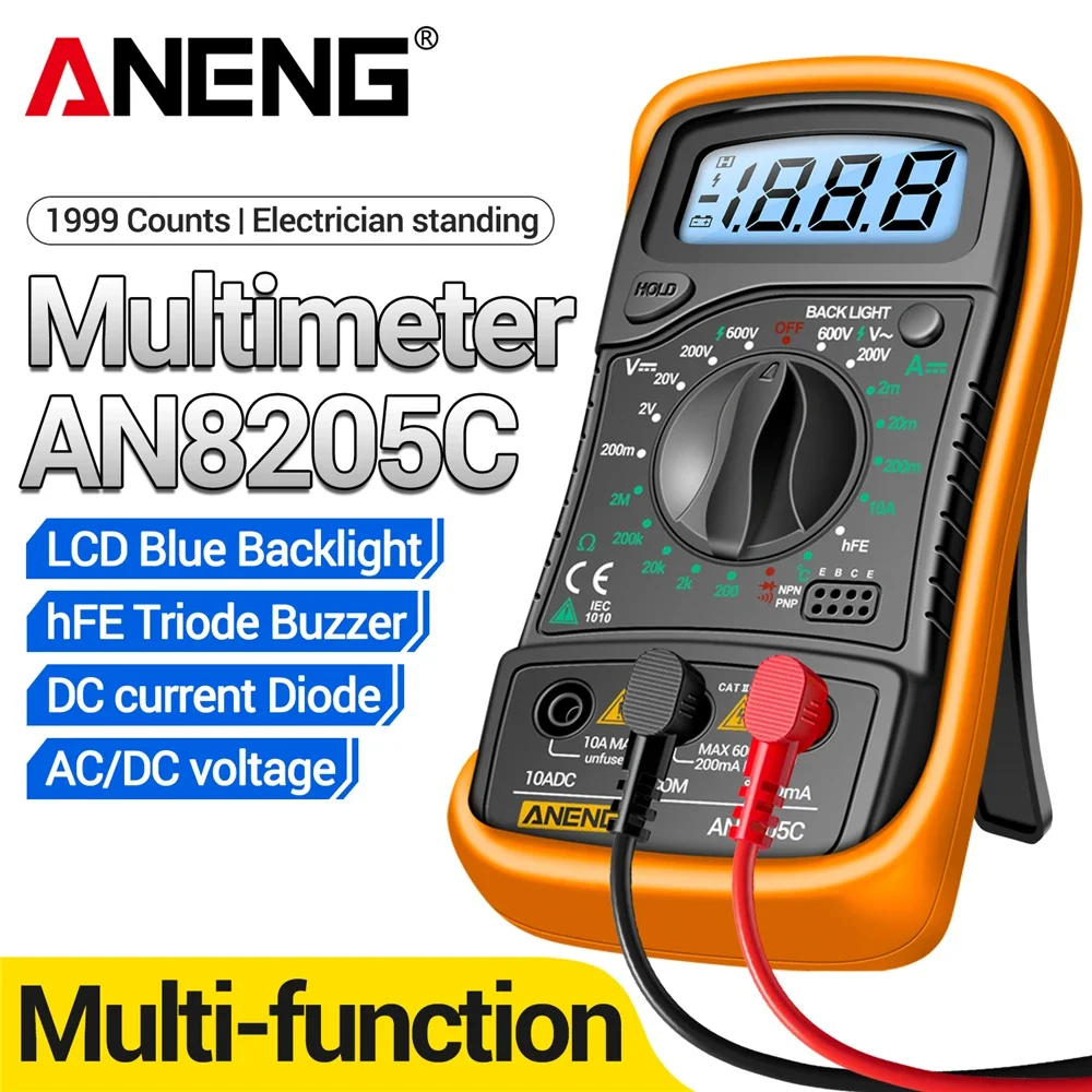 Aneng AN8205C Digit…