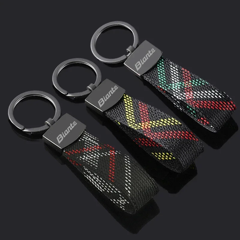 Oxford Webbing Car Key Chain Keychain Buckle Key Ring For Biante CX3 CX5 Atenza 3 Axela 2 MX5 6 CX7 RX7 CX30 SKYACTIV