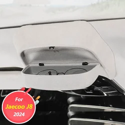 Car interior decoration accessories, roof glasses box, storage, hidden storage box For Chery Jaecoo J8 2024
