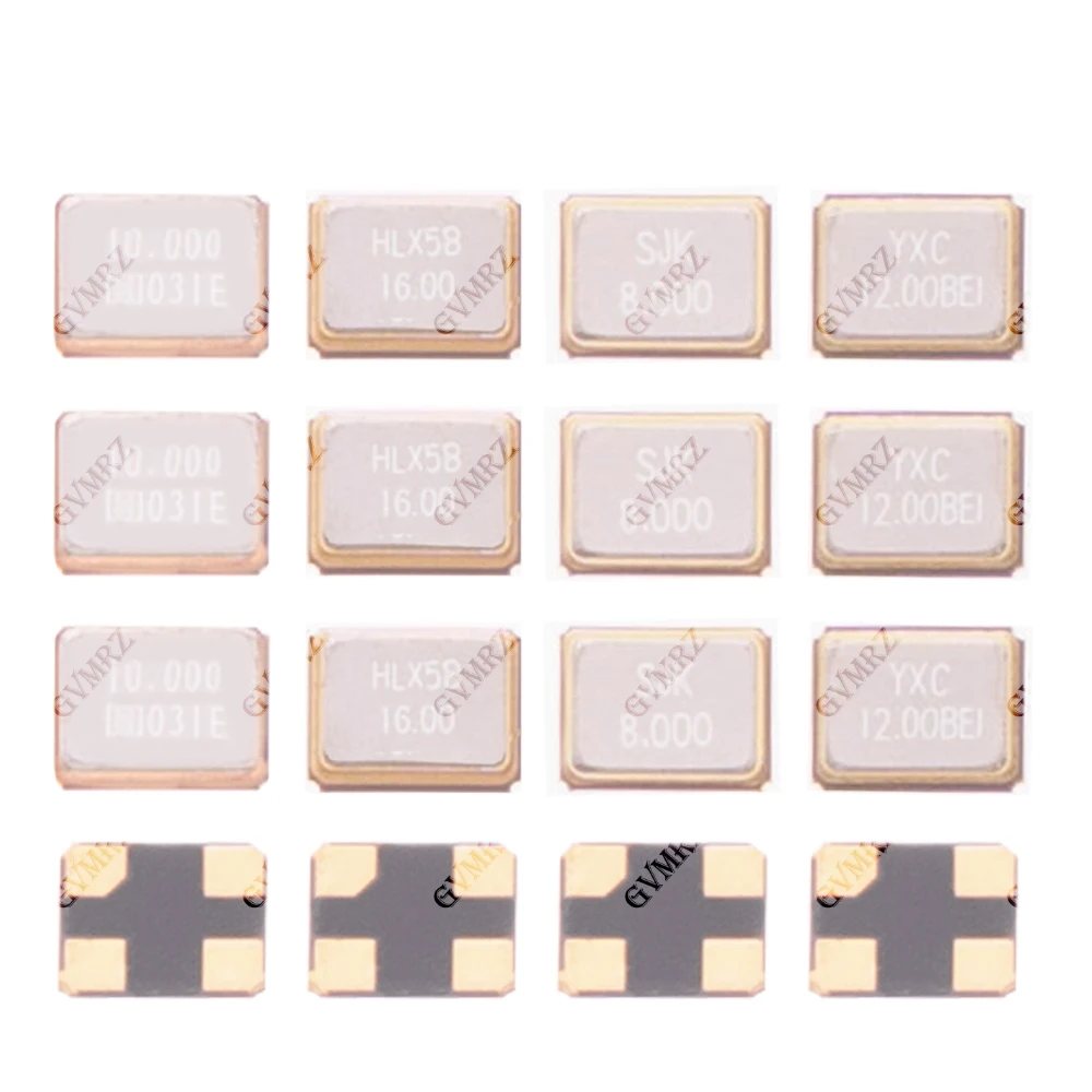 10PCS 8Mhz 16Mhz 20Mhz 24Mhz 25Mhz 32Mhz 40Mhz 48Mhz SMD 4P 3225 Passive crystal oscillator 26Mhz 27Mhz Component - view 6
