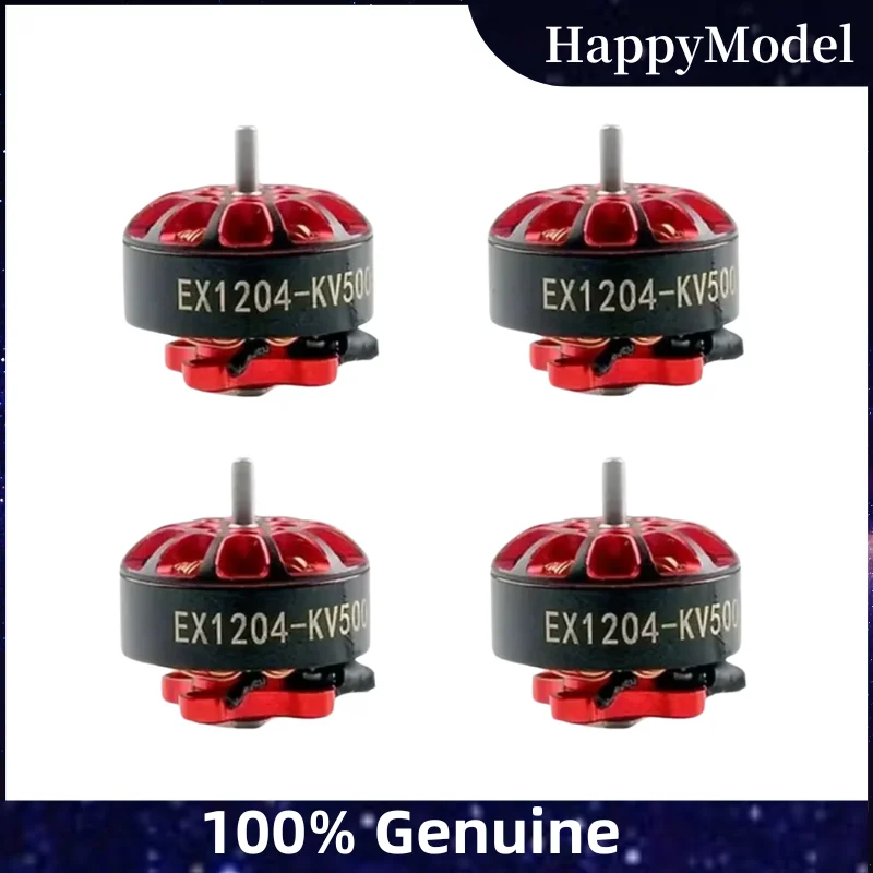 

HappyModel EX1204 Бесщеточный двигатель 5000KV/6500KV — варианты 2-4S и 2-3S, вал 1,5 мм для 3-дюймовых зубочисток FPV-дронов