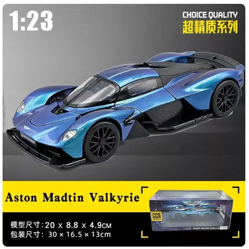 

1:23 Supercar Valkyrie Alloy Metal Diecast Model Car Home Decoration Computer Desktop Present