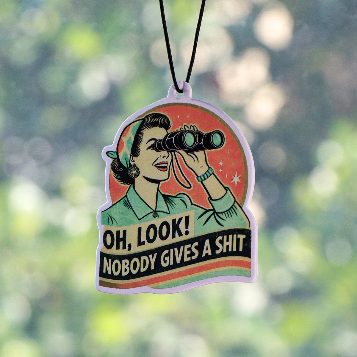 Feminism Quotes Fragrant Paper Auto Interiors Car Fragrance Cabinet Bedroom OH LOOK! Air Freshener Hangings Solid Perfume Gifts