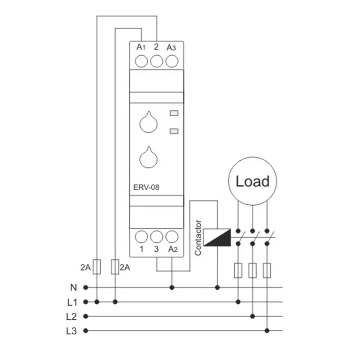 T35C ERV-08 on Delay Multifunctional Time Relay Electronic Adjustable (0,1Sec.-100 Hours)for All Areas Requiring Time Control