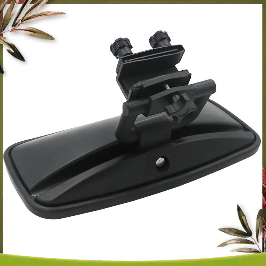 

A84R-Universal Marine Rear View Mirror, For Ski Boats Pontoon Boat Watersport Watercraft Surfing Mirror Panoramic Mirror