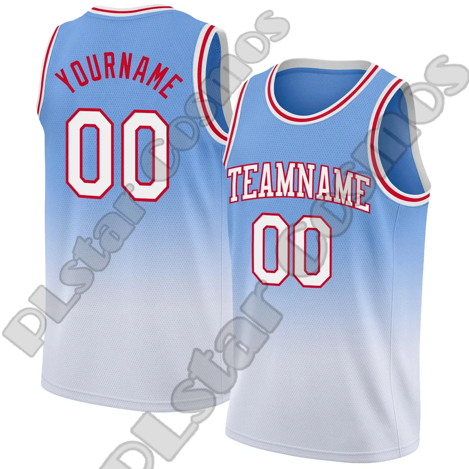 Custom Name Team Logo Pattern Basketball Jersey Shirts Breathable Sportswear 3DPrint Summer Casual Tank Top Vest Sleeveless AX6