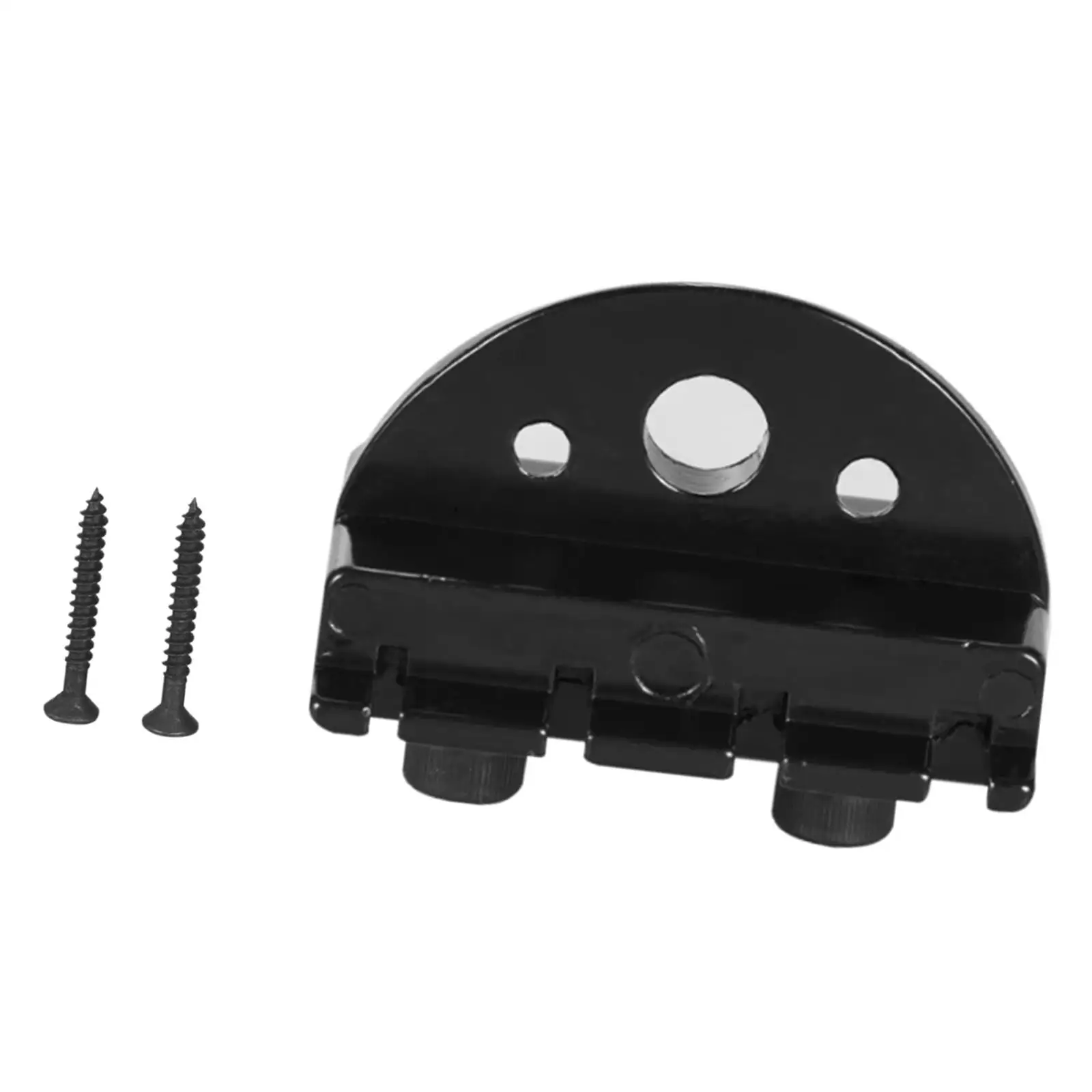 4 String Headless Guitar Locking Nut Strong Compact DIY Easy Mounting Replacement Part for Instrument Electric Guitar Accessory