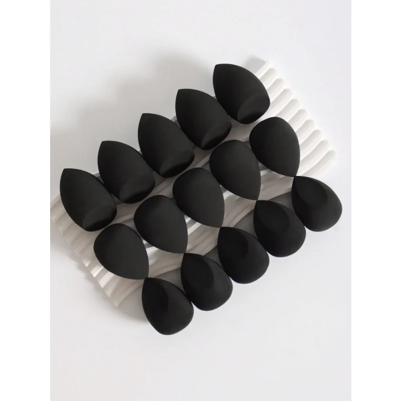 15 stücke zufällig farbig geformte Beauty-Mixer, Make-up-Schwamm für Creme oder Puder Make-up Latex-frei trocken und nass verwenden