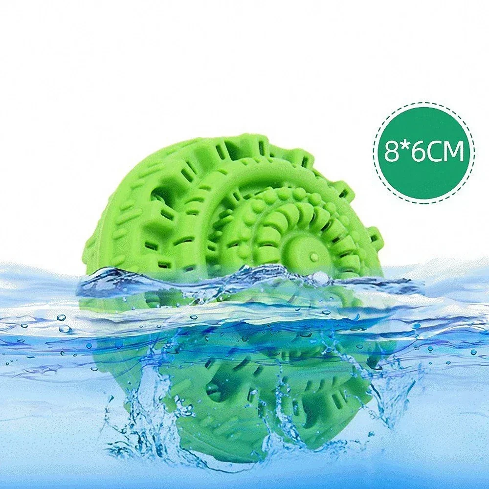 Decontamination Laundry Ball Random Color Reusable Anti Entanglement Detergent Machine Anionic Molecule Household Cleaning Tool