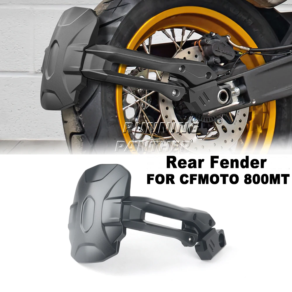 

Motorcycle Accessories Rear Wheel Hugger Mudguard Rear Fender Mudflap Guard For CFMOTO 800MT 800 MT