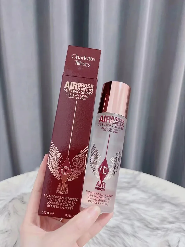 Charlotte Tilbury Makeup Setting Spray Hydraterende Hydraterende Oliecontrole Langdurige make-up Natuurlijke matte verfrissende cosmetica - afbeelding 2