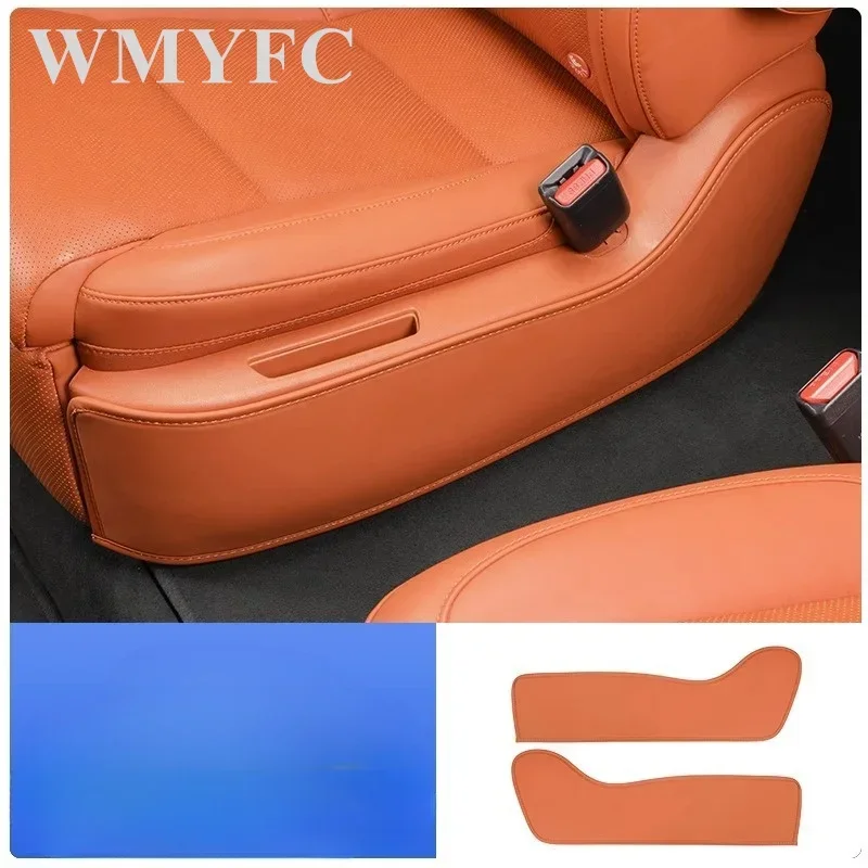 For Leading Ideal LiXiang L8 L9 2022 2023 2024 Interior Second Row Seat Side Border Kick Pad Leather Interior Accessories