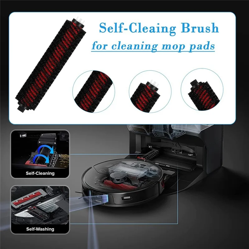 A005-Roborock S8 プロウルトラロボット掃除機部品ダストバッグメインサイドブラシ Hepa フィルターモップパッドアクセサリー