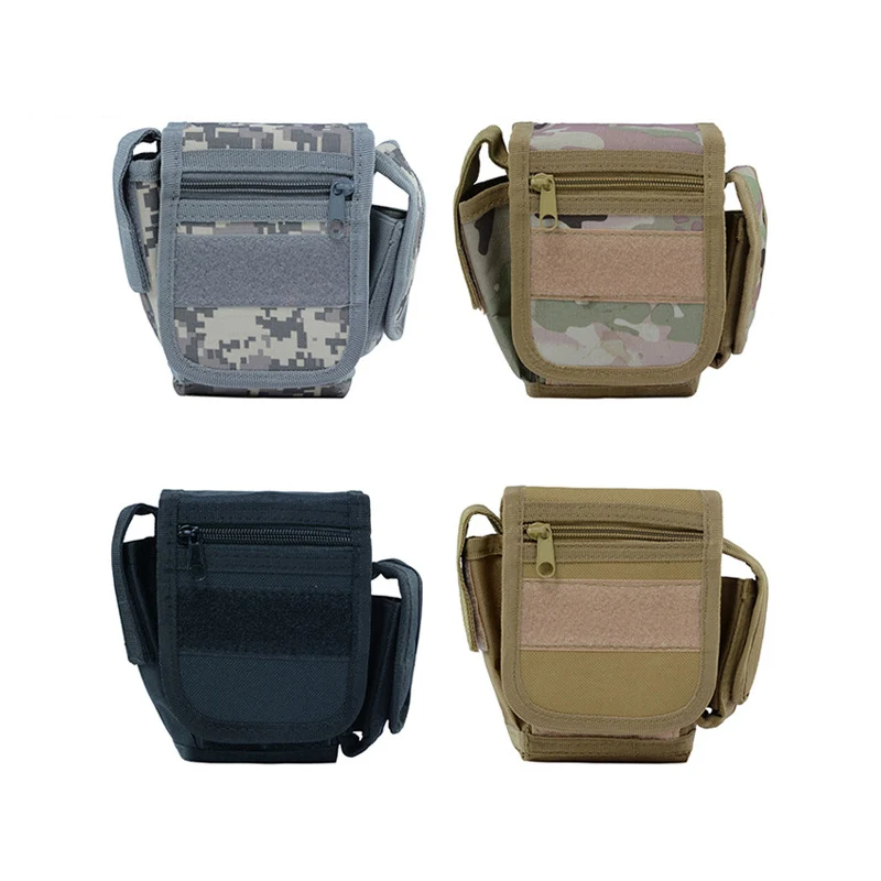 EDC مول التكتيكية الحقيبة الخصر حزمة المدمجة فائدة الحقائب حزام خصر حقيبة أكياس طبية جراب هاتف الصيد الملحقات