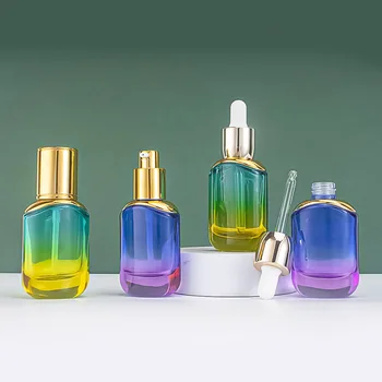 1 adet damlalık şişe 30mL/1.05oz işık geçirmez uçucu yağ şişe boş doldurulabilir seyahat temel kozmetik örnek konteyner teneke