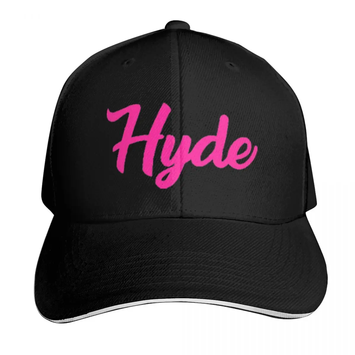hyde Baseball Cap Quick Dry Performance Cotton Twill Breathable Contrast Two Tone Brim