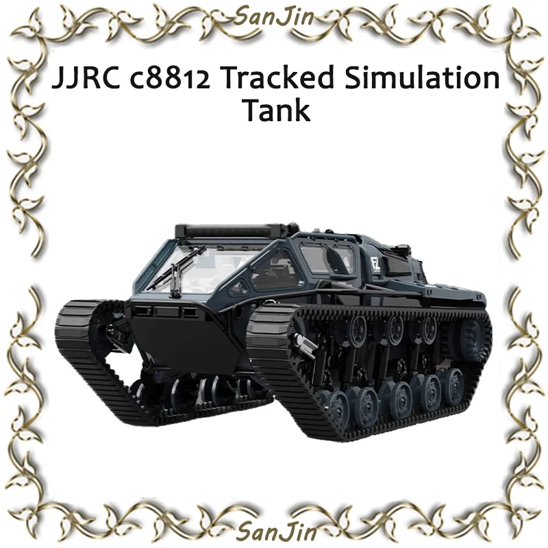 Jjrc C8812 Full Scale Tracked Vehicle High Speed Off Road Vehicle Simulation Tank Stunt Vehicle Boy Toy Car Model