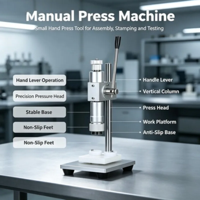 Manual Aluminum Cap Crimping Machine Multi Purpose Capper For Perfume Spray Oral Liquid Bottle Sealing Packaging Equipment