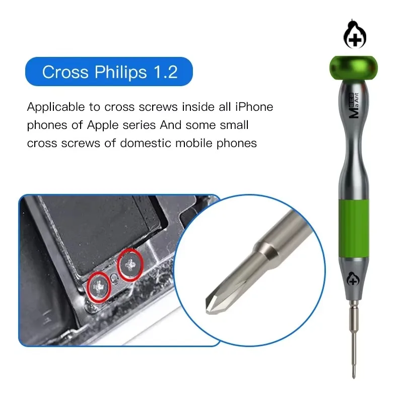 MaAnt MY-903 Spezial-Schraubendreherbit aus hochfestem legiertem Stahl mit starker magnetischer Adsorption, Demontagewerkzeug für iPhone, Android und MacBook – Detail 9