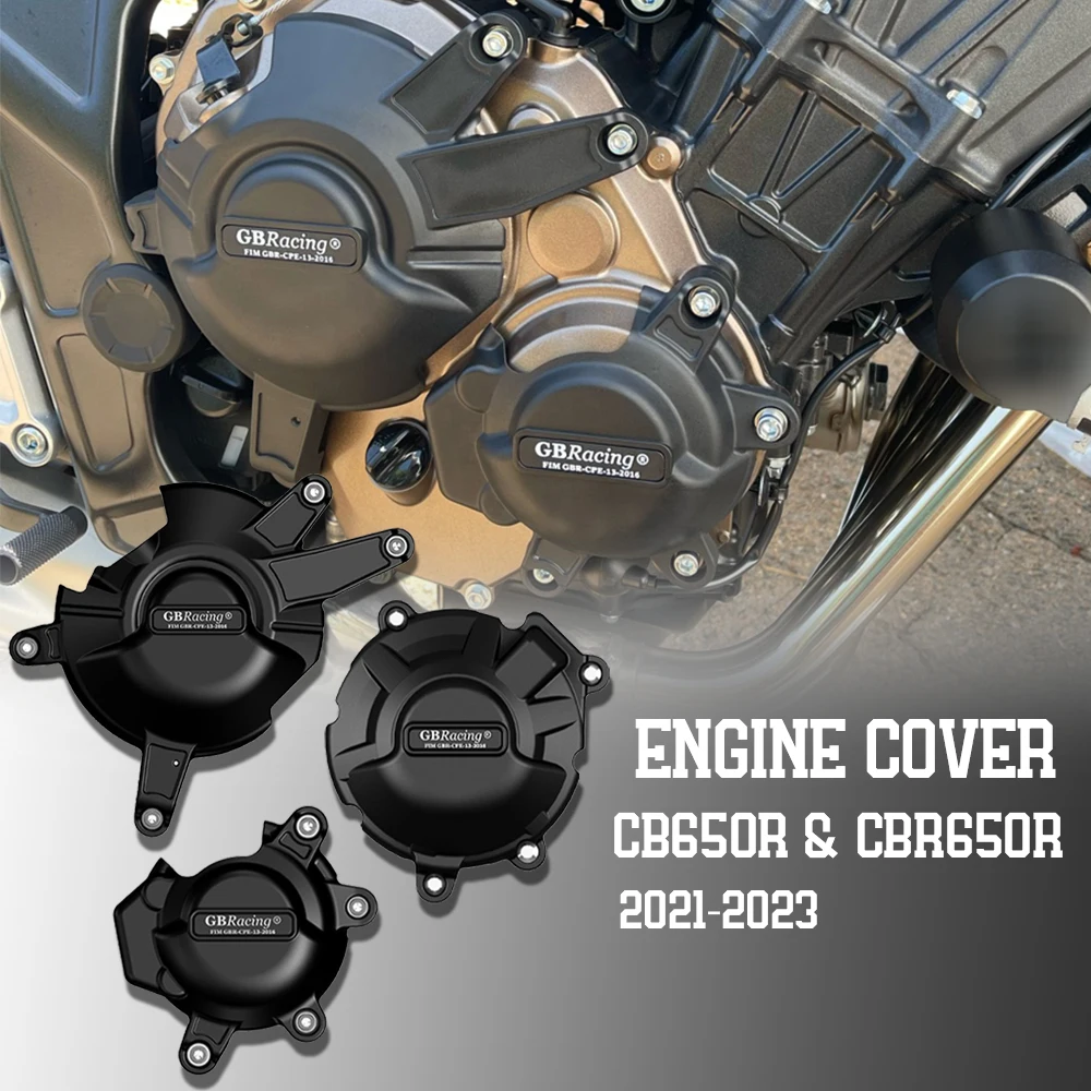 

CBR650 Engine Protective Cover For HONDA CBR650R 2021 2022 2023 CB650R 2021 2020 2023 Carbon Fiber Printing