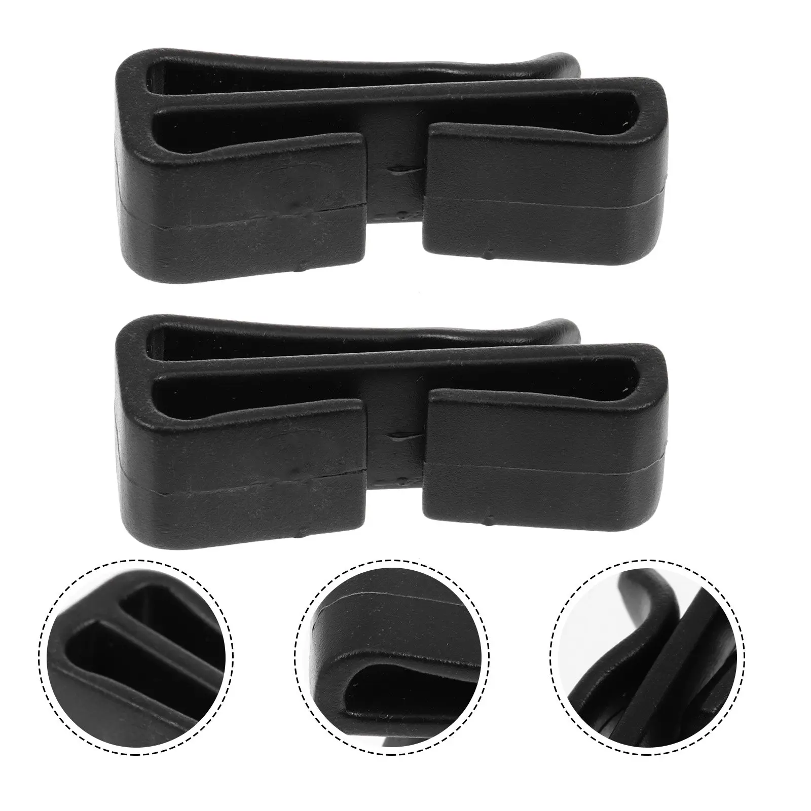 

Plastic Mask Hook for Snowboard Light Clip Ear Protection Skiing Holder Bracket Durable Easy Install Fix Mask Long Time