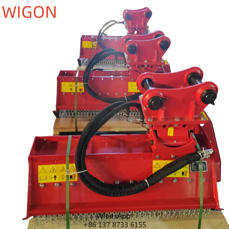 Hot Sale Forestry Mulcher Land Cleaning Machine Excavator Mulcher Attachment