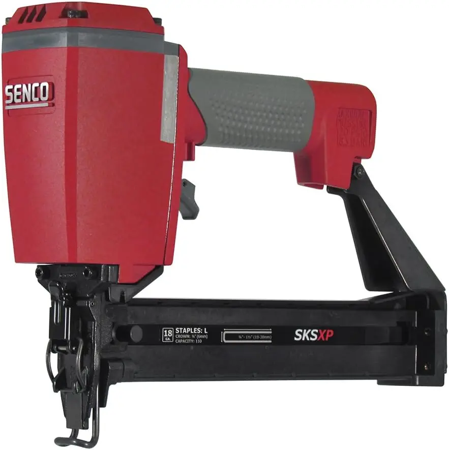 Senco SKSXP-L 1/4-Inch Crown Stapler, 7/8-to-1-1/2-Inch Leg & 430101N SLP20XP 1-5/8-Inch 18 Gauge Brad Nailer with Case