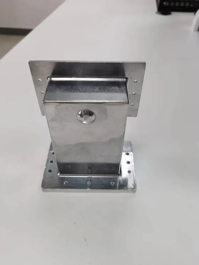 BJ26 WR340 Aluminum Straight Microwave Waveguide Tube 1.736GHz Microwave Transmission Accessory