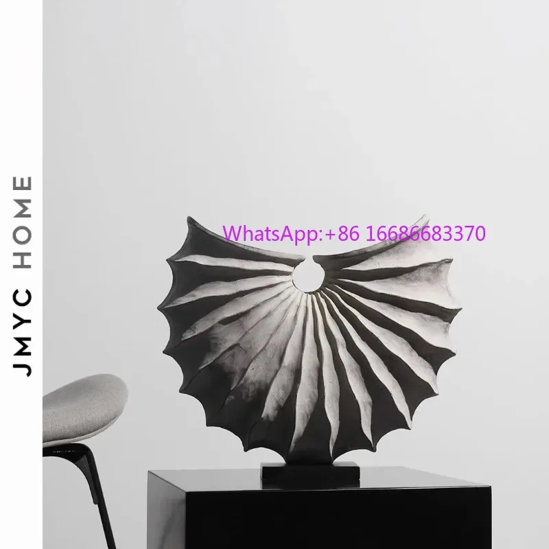 Simple soft decorations, light luxury geometric resin ornaments, sample rooms, sales offices, TV cabinets, artistic decorations