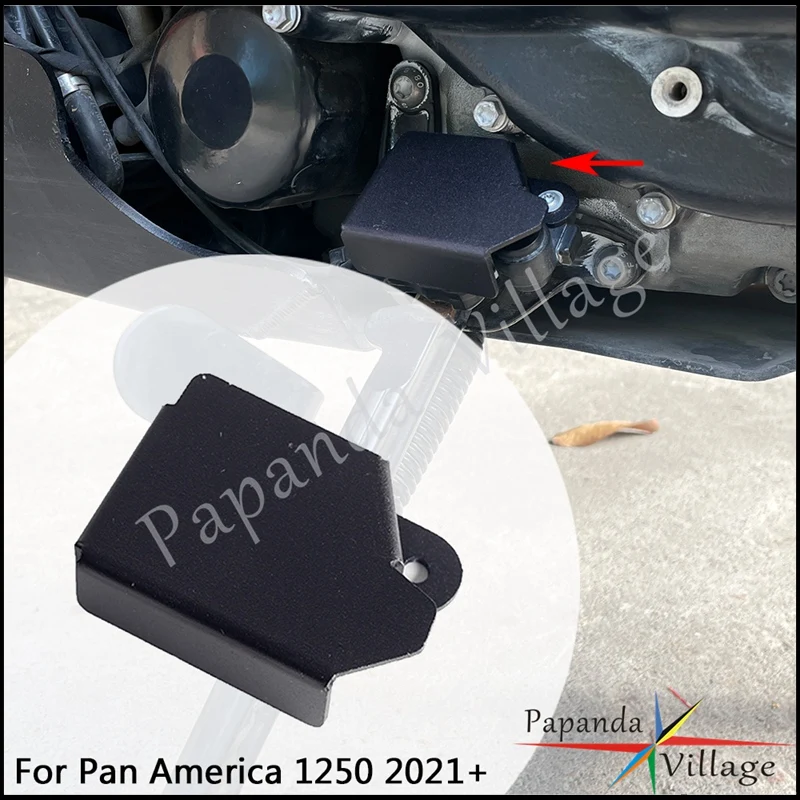 

Sidestand Switch Guard Cover Protection Side Stand Protectors For Harley Pan America 1250 Special RA1250 RA1250S 2021-24 Black