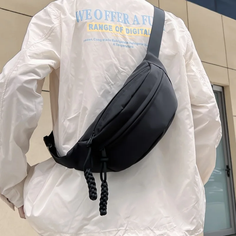 Bolso cruzado deportivo y de ocio para hombre, mochila para mujer, nuevo bolso de hombro pequeño, bolso de hombro individual de moda, riñonera