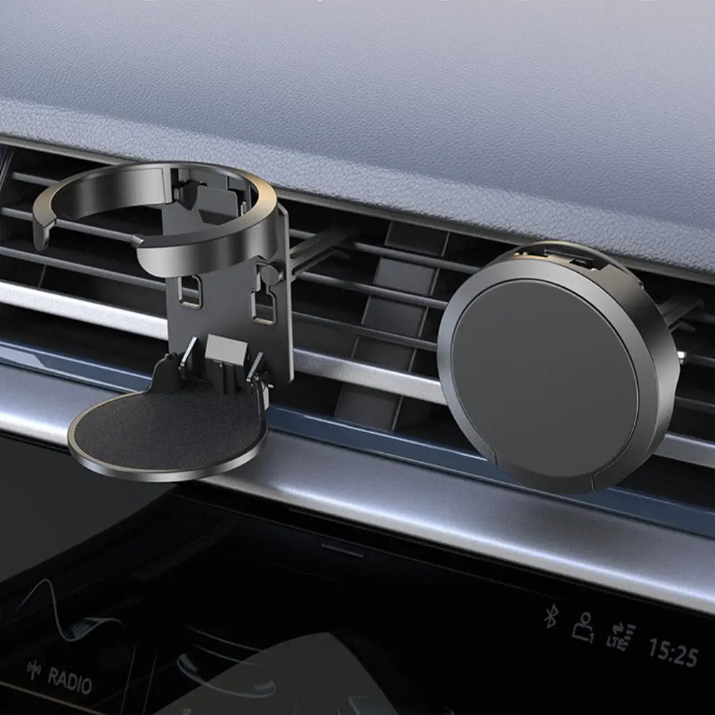 Car Vent Cup Holder Air Vent Cup Holder Car Water Bottle Holder Foldable Drink Holder for Car Air Vents Coffee Juice Tea
