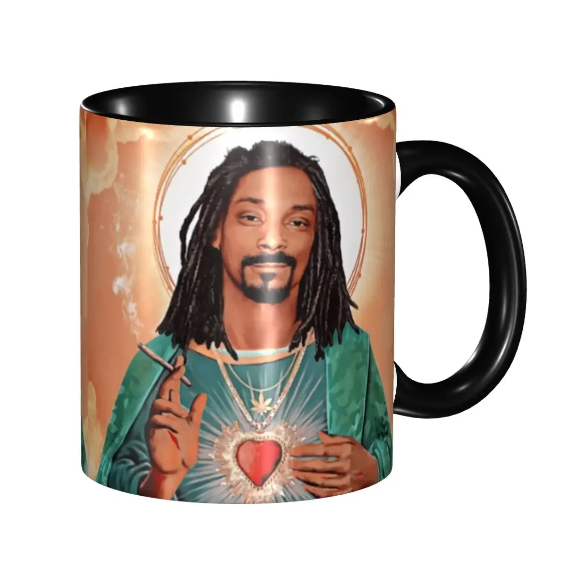 Snoop Dogg Music Rapper Mugs Personalized Coffee Ceramic Mug Cup Creative Gift