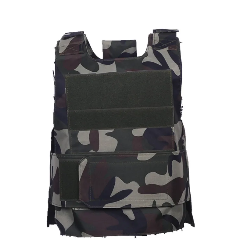 High Quality Tactical Army Vest Down Body Armor Plate Tactical Airsoft Carrier Vest CP Camo Hunting Police Combat Cs Clothes