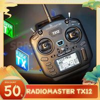 RadioMaster TX12 Crossing Machine Remote Control Mark2 MK2 RC FPV CC2500/ELRS EdgeTX OpenTX 16CH Multi-Module Transmitter Custom