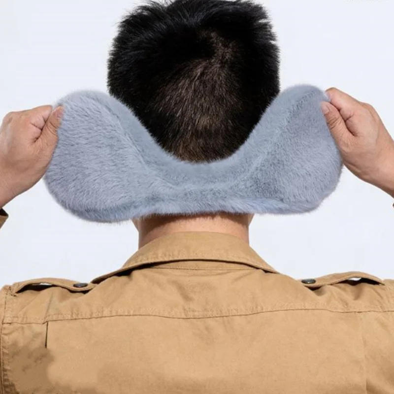 1 Piece of Fitted Earmuffs, Plush Ear Warmers, Windproof and Warm Earmuffs, Winter Fleece-Lined Simple Earmuffs, Anti-Freeze Ear Protection, Winter Essential Warm Earmuffs, Protect Ears from Freezing, Holiday Gift, New Year'S, Thanksgiving, Birthday Gift