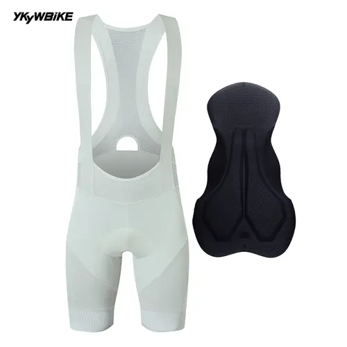 YKYWBIKE Men's Cycling Bib Shorts Road Bike Bibs Bicycle Tights Cycling MTB Bib Pants  with 6 Hours Padded Belgium Padding - Image 7
