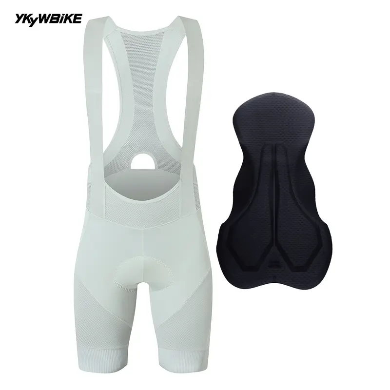 YKYWBIKE Men's Cycling Bib Shorts Road Bike Bibs Bicycle Tights Cycling MTB Bib Pants  with 6 Hours Padded Belgium Padding - Image 7
