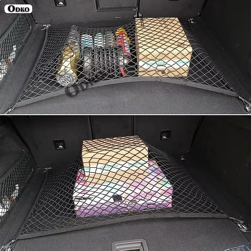 For BMW X1 2009-025 Trunk Organizer Cargo Net - Envelope Cargo Net - High Quality Mesh Car Trunk Organizer 20010 2014 2015 2020